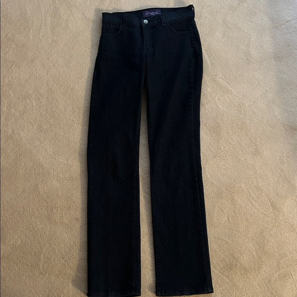 NYDJ Women's Dark Straight Leg Jeans